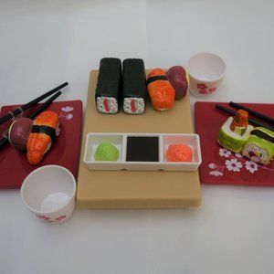 American Girl Out for Sushi Set - Fits 18 Inch Dolls, Excellent Condition